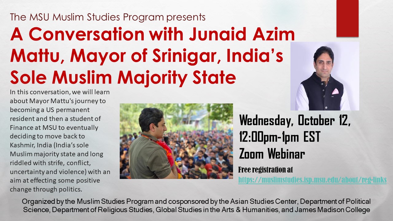 A Conversation with Junaid Mattu, Mayor of Srinigar, India’s Sole Muslim-Majority State